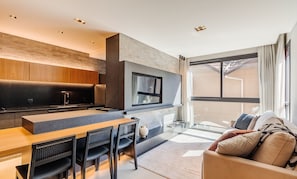 Basic Apartment | Living area - Apartment in the Center Near Rua Coberta Dlh0303 (Gramado)