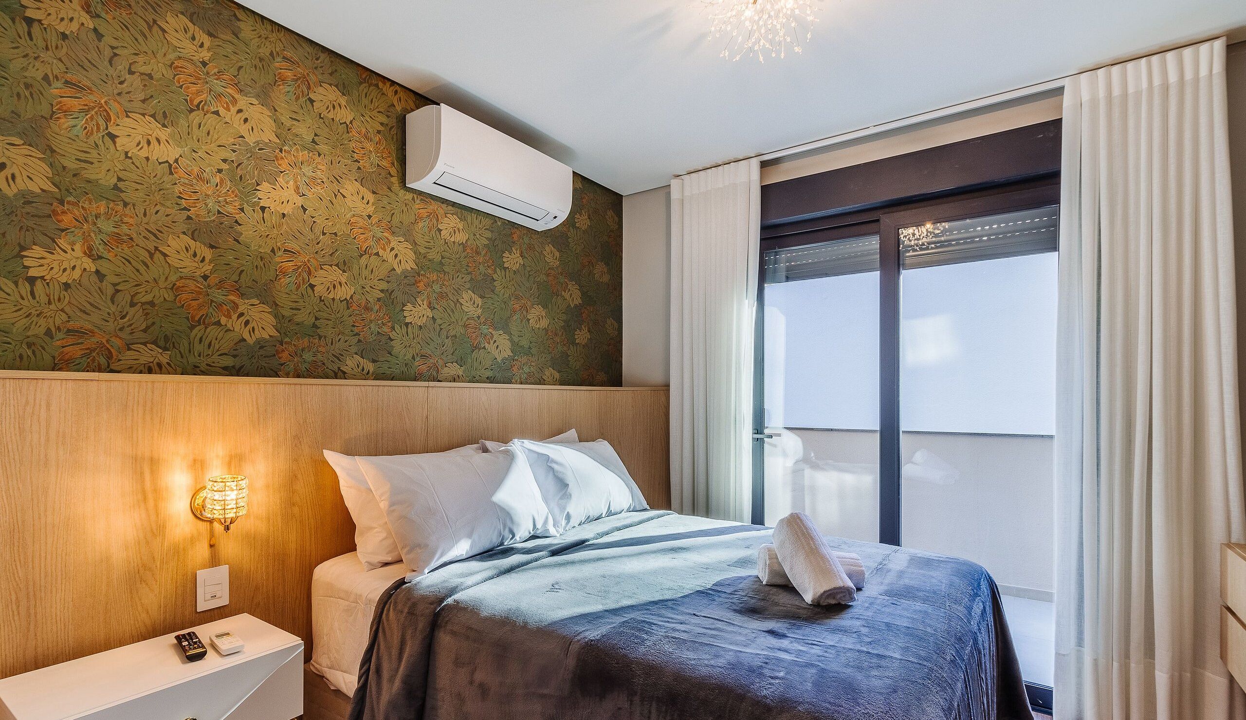 Apartemen Basic | 2 kamar tidur dan Wi-Fi gratis