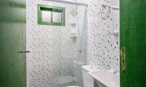 Chalet | Kamar mandi | Shower