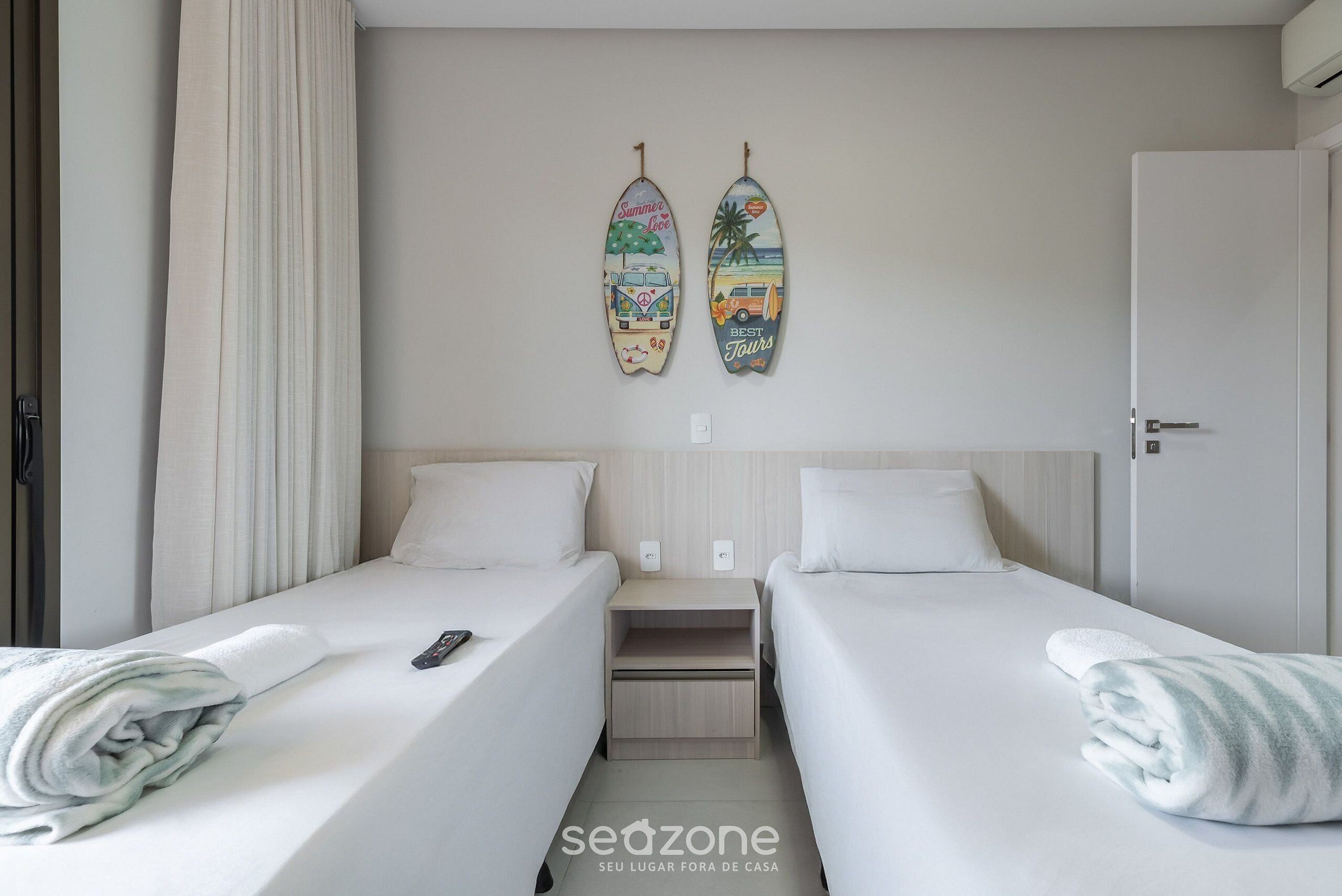 Apartemen Basic | 2 kamar tidur dan Wi-Fi gratis