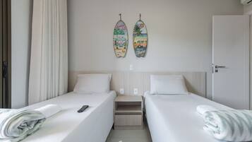 Apartemen Basic | 2 kamar tidur dan Wi-Fi gratis