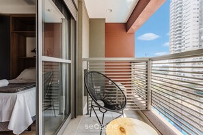 Terrace/patio - Modern Studio Near USP - Hmo0410 (São Paulo)