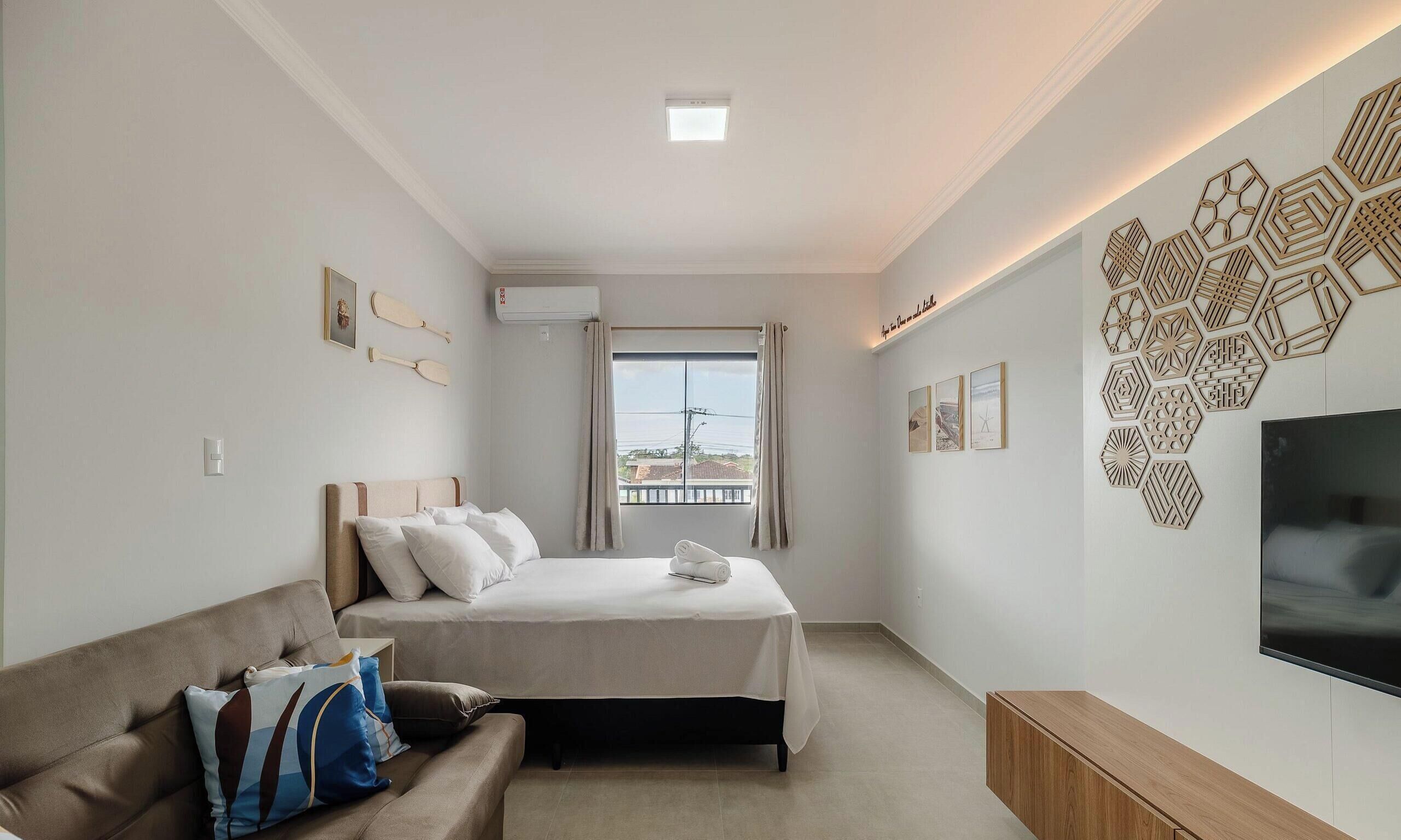 Eenvoudig appartement | 1 slaapkamer, gratis wifi