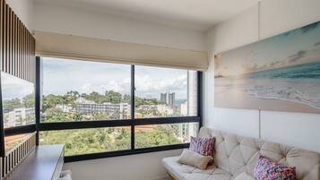 Basic-Apartment | Wohnbereich | 40-Zoll-Fernseher mit Digitalempfang