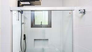 Basic Apartment | Bathroom - Amazing Loft 750m From Canas Beach Tps207 (Florianópolis)
