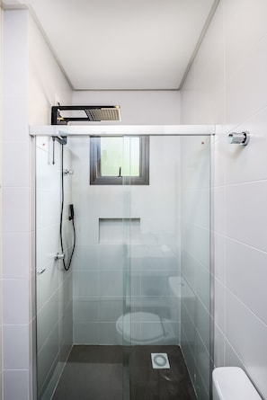 Basic Apartment | Bathroom - Amazing Loft 750m From Canas Beach Tps207 (Florianópolis)