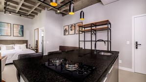Basic Apartment | Private kitchen - Amazing Loft 750m From Canas Beach Tps207 (Florianópolis)