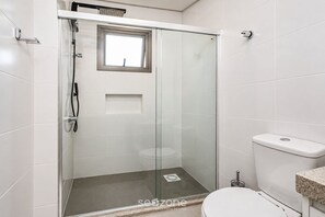 Bathroom - Amazing Loft 750m From Canas Beach Tps207 (Florianópolis)