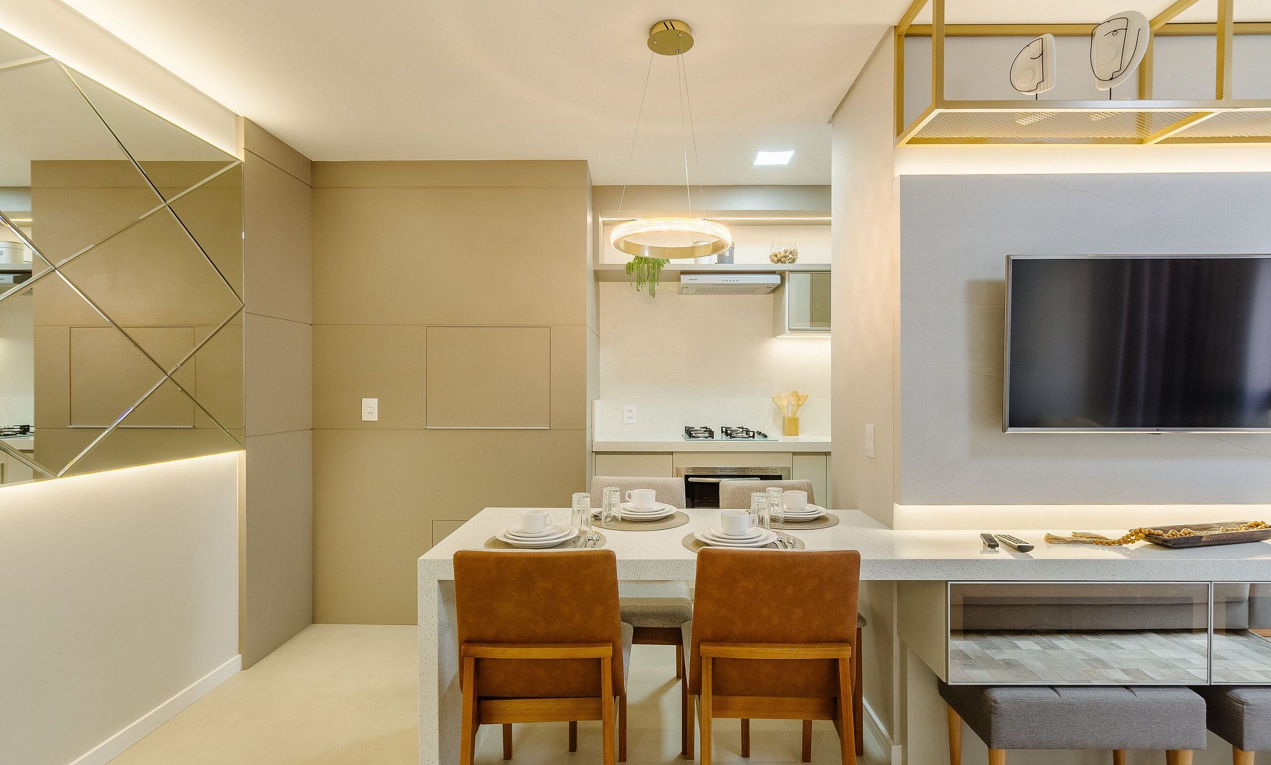 Apartamento básico | Opções para refeição
