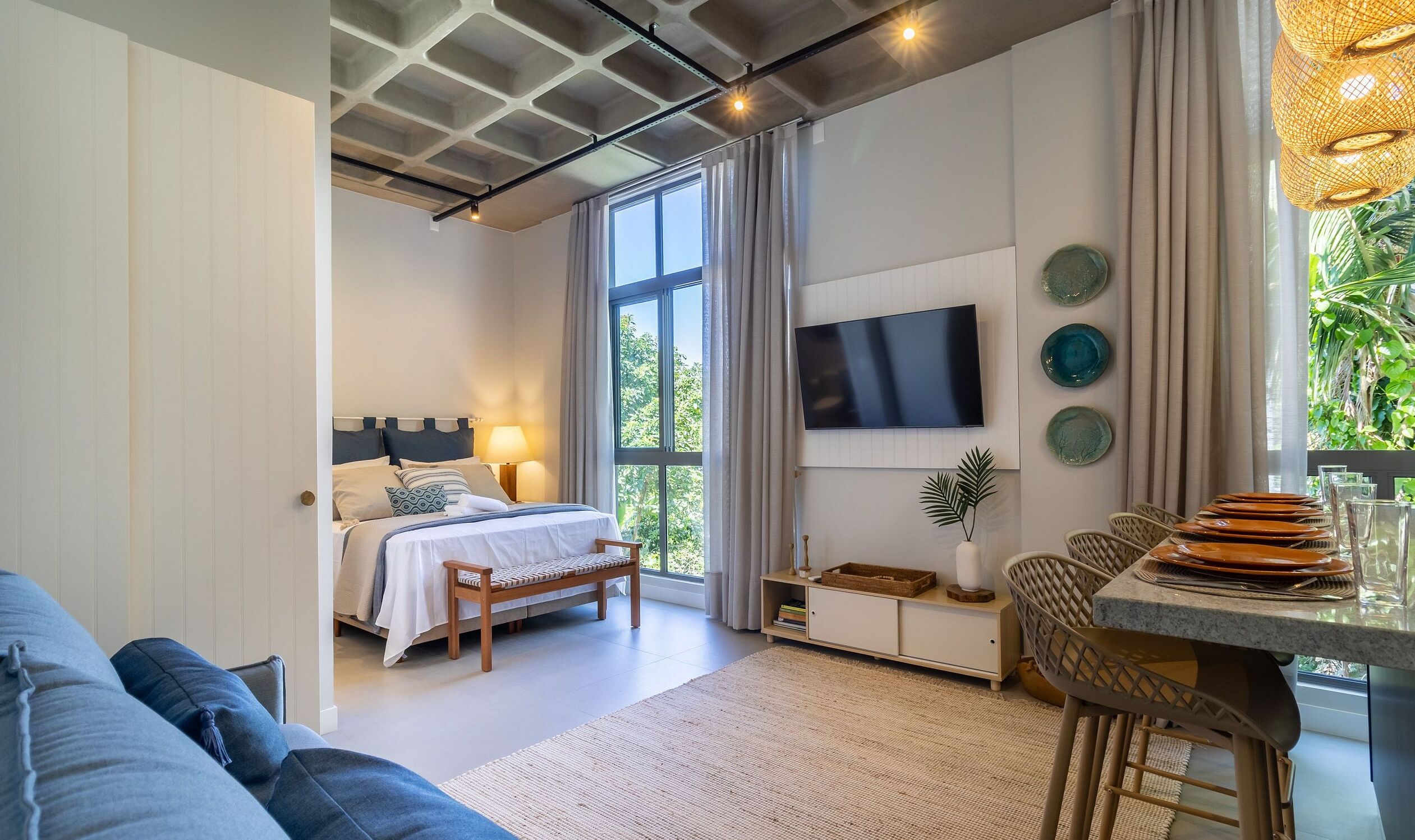 Eenvoudig appartement | 1 slaapkamer, gratis wifi