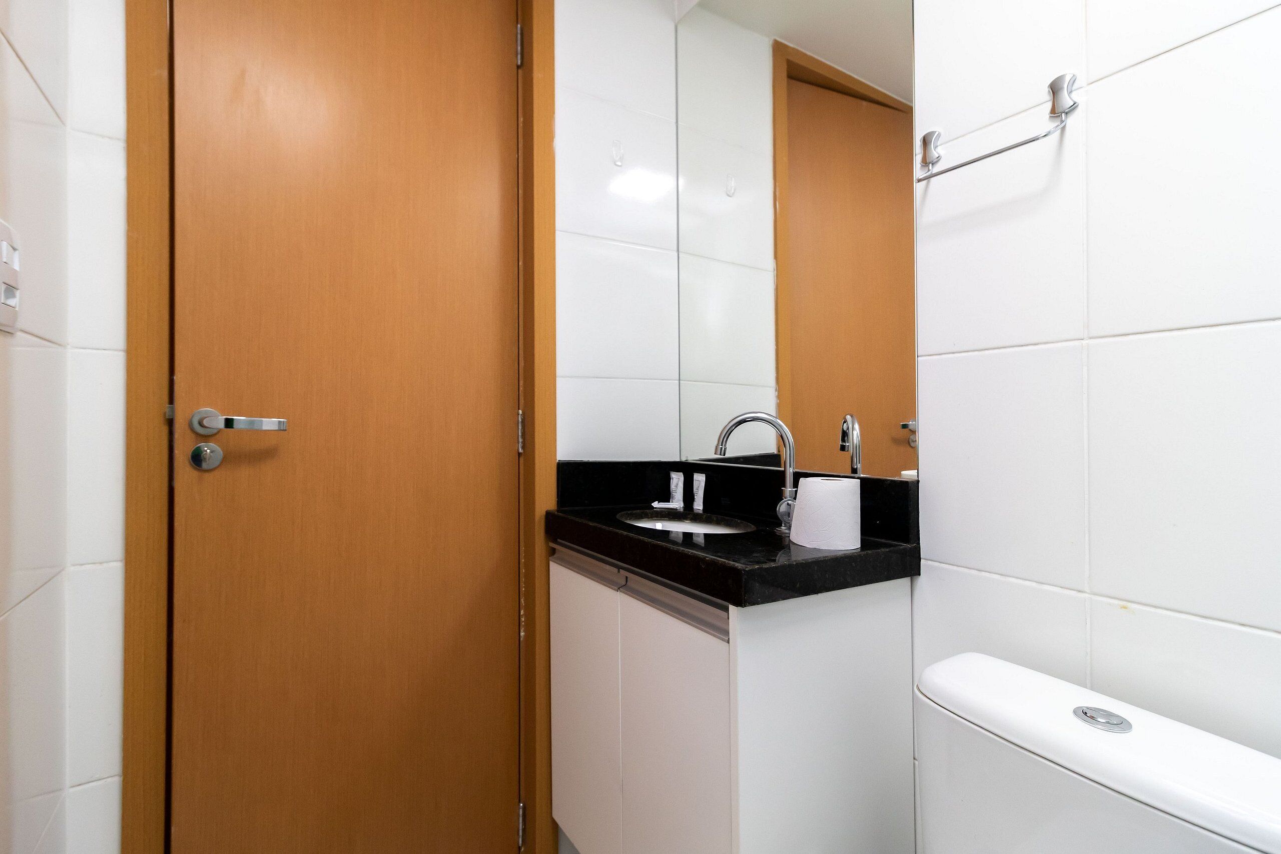 Basic-Apartment | Badezimmer | Dusche