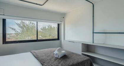 Loft w/ Balcony 50m From the Beach Plo0004