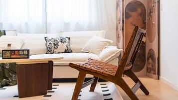 Familien-Suite, 3 Schlafzimmer, Nichtraucher, Kochnische | Wohnbereich