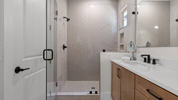 Shower, towels