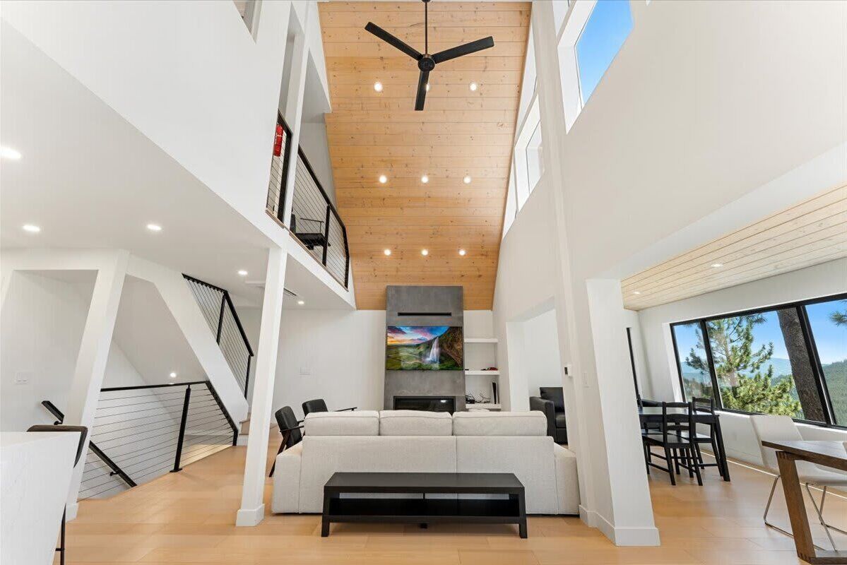 TV, fireplace, video games, offices