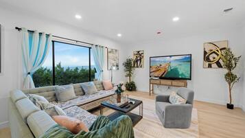 Smart TV, books, music library