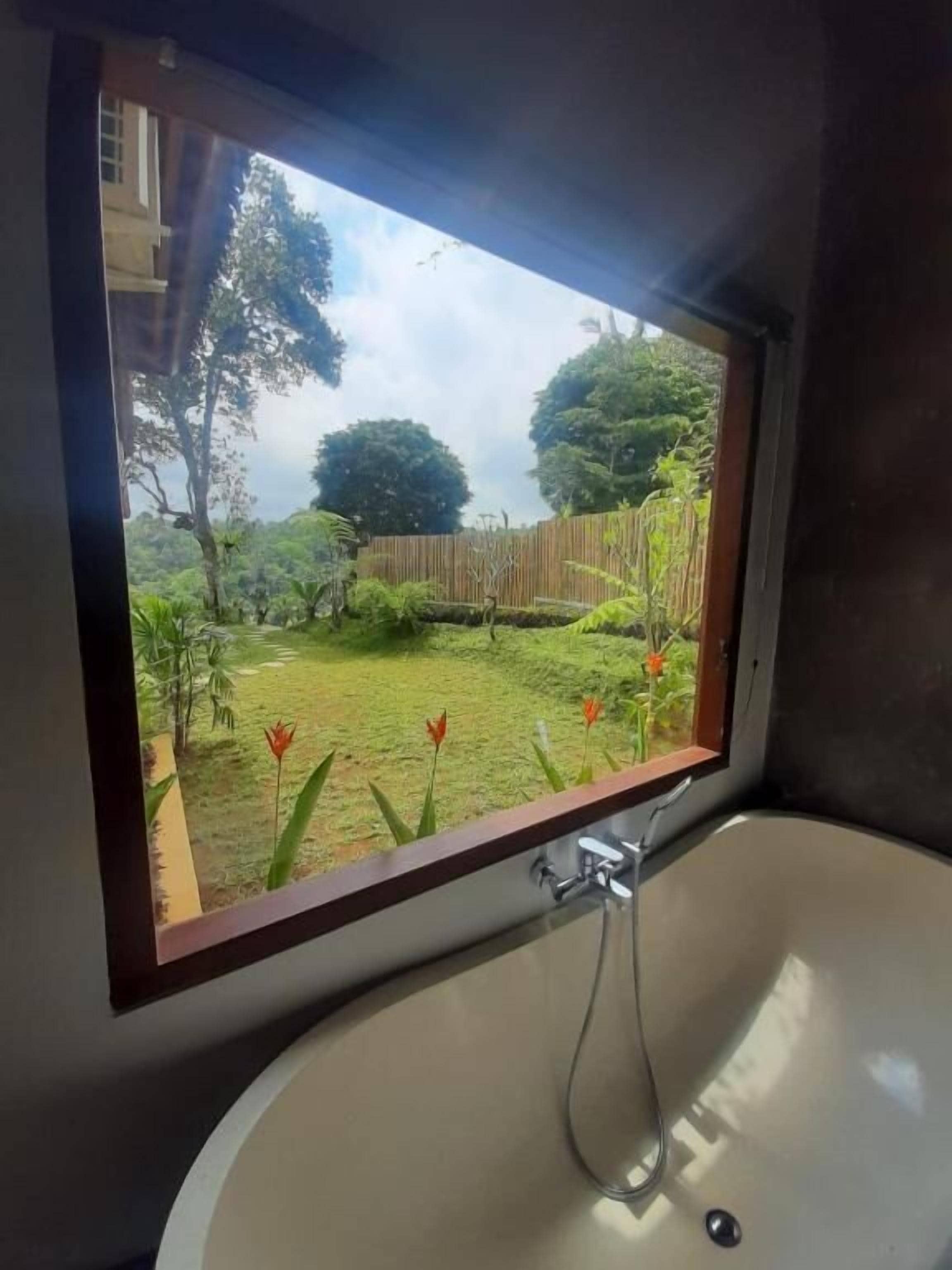 Kamar Double, balkon, pemandangan kebun | Interior