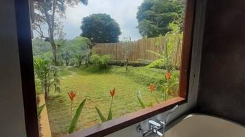 Kamar Double, balkon, pemandangan kebun | Interior