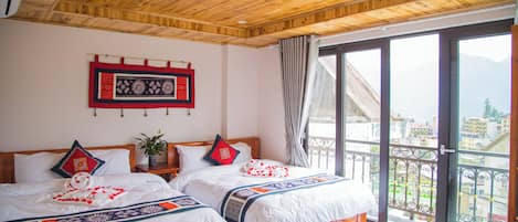 Bureau, chambres insonorisées, Wi-Fi gratuit, draps fournis