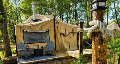 HFF Farm Glamping Resort — 140 Acres of Alberta Beach Adventure