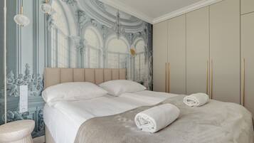 Appartement Deluxe | Fer et planche à repasser, accès au Wi-Fi (inclus)