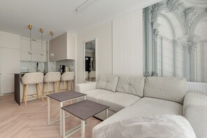Living area - Mostek 2137 by Grand Apartments (Gdańsk)