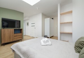 Iron/ironing board, WiFi, bed sheets - Szczecin Classy City Studio (Szczecin)