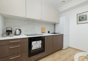 Coffee/tea maker, fridge, oven, stovetop - Szczecin Classy City Studio (Szczecin)