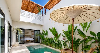 Villa Luli Balangan 2-bedroom with Private Pool, CoWork for surfer and family