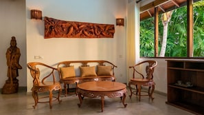 Villa, Private Pool | Living area