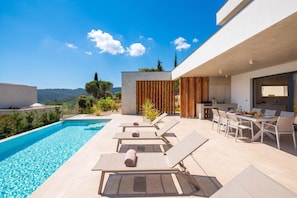 Standard Villa, 4 Bedrooms, Fireplace (Villa Saturea with Pool & Sauna near) | Pool - Villa Saturea With Pool & Sauna Near Rabac (Labin)