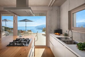 Standard Villa, 4 Bedrooms, Fireplace (Villa Saturea with Pool & Sauna near) | Private kitchen - Villa Saturea With Pool & Sauna Near Rabac (Labin)