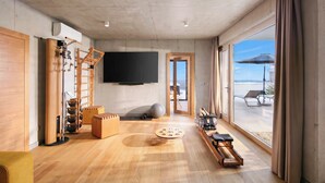 Standard Villa, 4 Bedrooms, Fireplace (Villa Saturea with Pool & Sauna near) | Interior