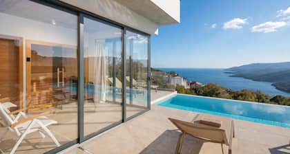 Villa Saturea With Pool & Sauna Near Rabac