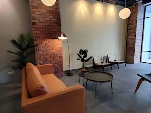 Living area - Swing & Pillows @ CIQ Johor Bahru (Johor Bahru)