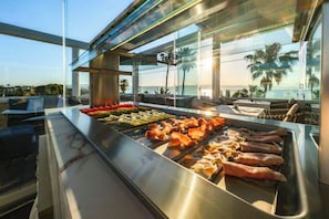 Outdoor dining - Hotel Nautilus Excelsior - Adults Only (Cagliari)