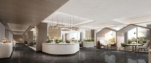 Lobby - Hilton Garden Inn Guangzhou Baiyun Airport (Guangzhou)