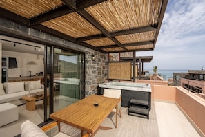 Outdoor dining - Volta Seaside Hotel - Adult-only (Hersonissos)