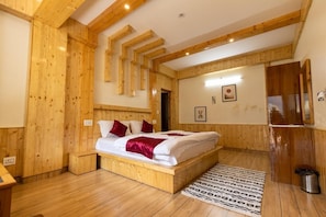 Superior Double Room, Balcony, Mountain View | Terrace/patio - Sunshine By Nature Crest  (Jibhi)