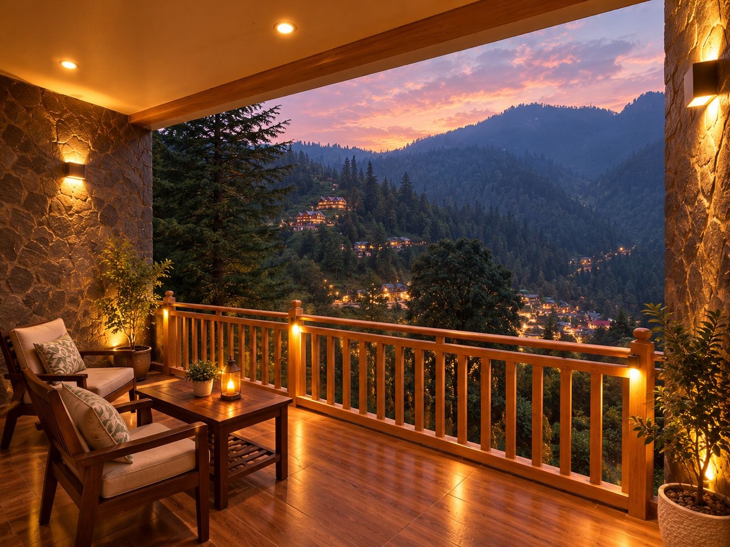 Superior Double Room, Balcony, Mountain View | Terrace/patio