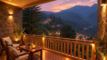 Superior Double Room, Balcony, Mountain View | Terrace/patio