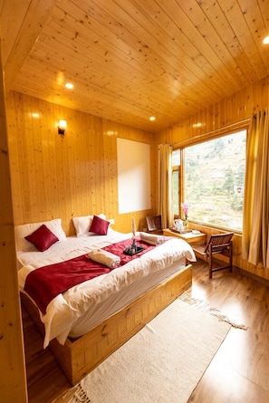 Double Room, Balcony, Mountain View | Desk, free WiFi - Sunshine By Nature Crest  (Jibhi)