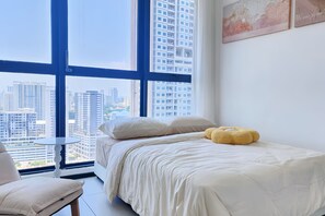 公寓, 2 間臥室, 城市景觀 | 熨斗/熨衣板、免費無線上網