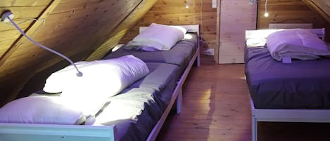 1 多间卧室、旅行婴儿床、免费 WiFi、床单