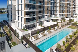 Exterior - Poolside 2-Bed Apartment at Lake Kawana (Birtinya)