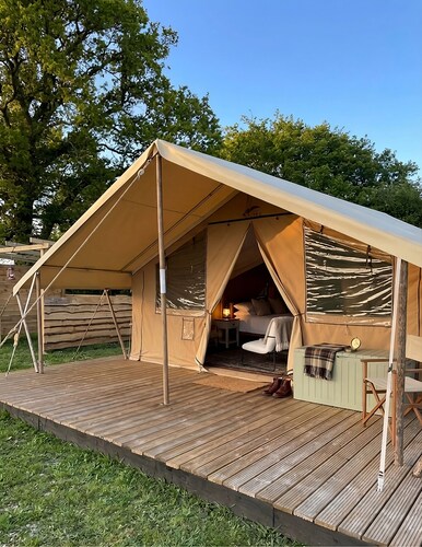 The Safari Tent at Pencwm Escapes