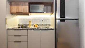 Studio Casal com Varanda | Private kitchen