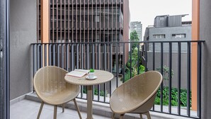 Studio Casal com Varanda | Restaurante al aire libre