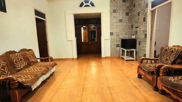 Habitación Deluxe doble | Zona de estar