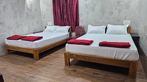 Deluxe Double Room, City View | Iron/ironing board, WiFi (free) - Arul Rayara Residency (Mantralayam)